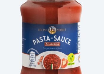 Produktrückruf „NUDELSAUCE, 400-ML.“ Cucina Nobile der Sorte “ Arrabbiata“ der Charge 11.08.2025 3.